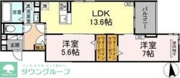 グランカメリアの物件間取画像
